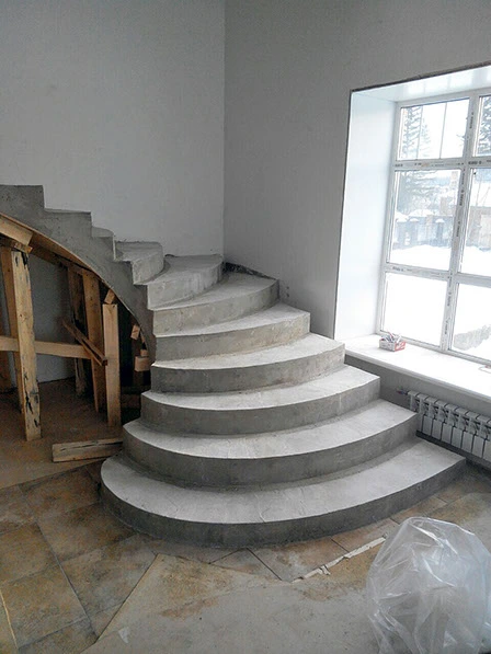 Лестницы из бетона